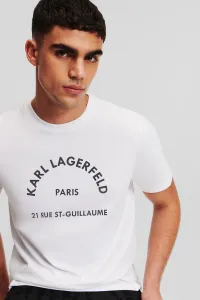 Tričko Karl Lagerfeld Rsg Relax Fit T-Shirt White