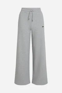 Tepláky Karl Lagerfeld Ikon Wide Leg Sweatpants Light Grey Melange