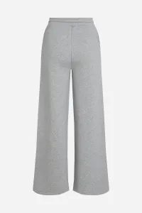 Tepláky Karl Lagerfeld Ikon Wide Leg Sweatpants Light Grey Melange