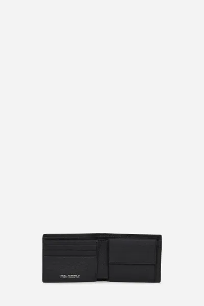 Peňaženka Karl Lagerfeld K/Rsg Leather Wallet Black
