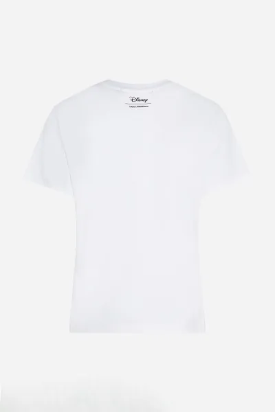 Tričko Karl Lagerfeld Kl X Disney Regular T-Shirt White