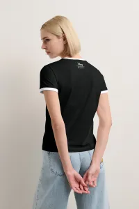 Tričko Karl Lagerfeld Kl X Disney Petite T-Shirt Black