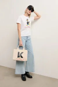 Tričko Karl Lagerfeld Kl X Disney Regular T-Shirt White
