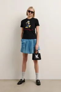 Tričko Karl Lagerfeld Kl X Disney Regular T-Shirt Black