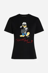 Tričko Karl Lagerfeld Kl X Disney Regular T-Shirt Black