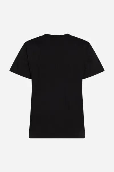 Tričko Karl Lagerfeld Elongated Logo T-Shirt Black