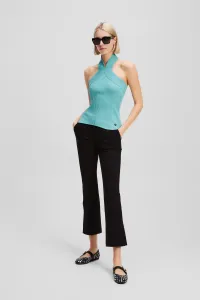 Sveter Karl Lagerfeld Halterneck Knit Tank Still Water