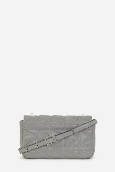 Kabelka Karl Lagerfeld K/Kuilt Md Ext Shb Wrinkle Cloud Grey
