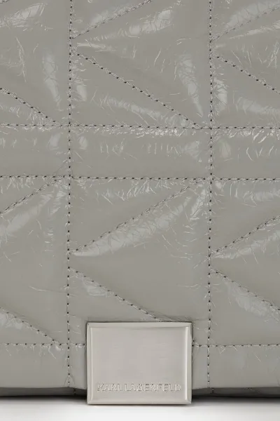Kabelka Karl Lagerfeld K/Kuilt Md Ext Shb Wrinkle Cloud Grey