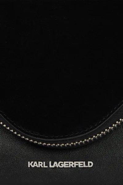 Kabelka Karl Lagerfeld K/Hardware Shoulder Bag Black-Nickel