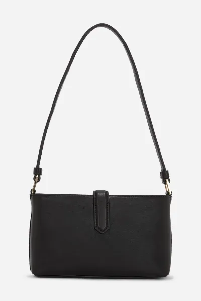Kabelka Karl Lagerfeld K/Autograph Padlock Sh Pouch Black/Gold