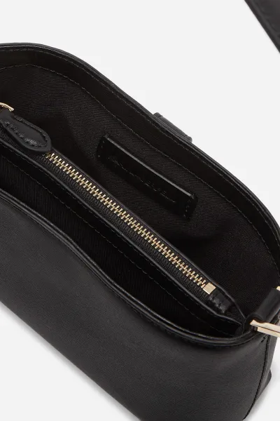 Kabelka Karl Lagerfeld K/Autograph Padlock Sh Pouch Black/Gold