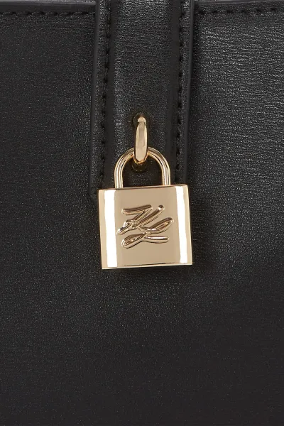 Kabelka Karl Lagerfeld K/Autograph Padlock Sh Pouch Black/Gold