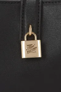 Kabelka Karl Lagerfeld K/Autograph Padlock Sh Pouch Black/Gold