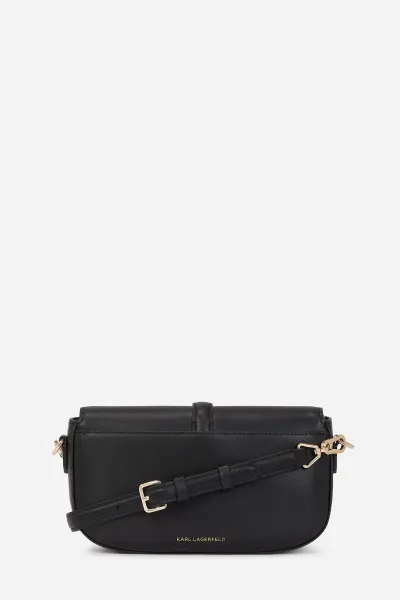 Kabelka Karl Lagerfeld K/Autograph Padlock Sb Black/Gold