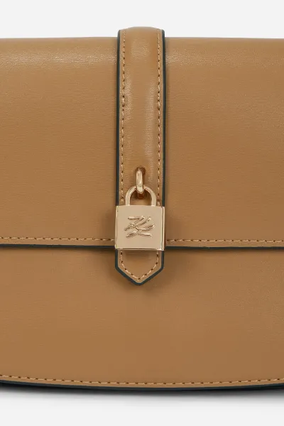 Kabelka Karl Lagerfeld K/Autograph Padlock Sb Caramel