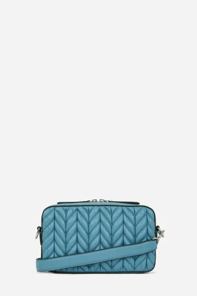 Kabelka Karl Lagerfeld K/Weave Camera Bag Dark Still Water