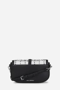 Kabelka Karl Lagerfeld K/Autograph Padlock Sb Boucle Black White Karl Boucle