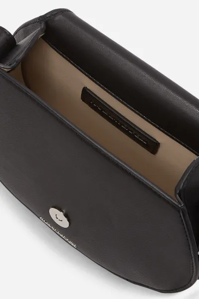 Kabelka Karl Lagerfeld K/Wellen Saddle Cb Black