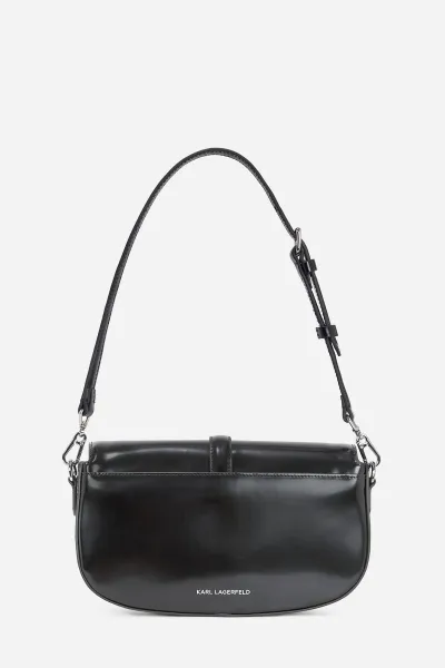 Kabelka Karl Lagerfeld K/Autograph Padlock Sb Spzlt Black