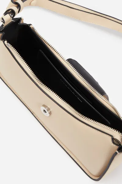 Kabelka Karl Lagerfeld K/Signature Sm Zip Sb Trench Beige