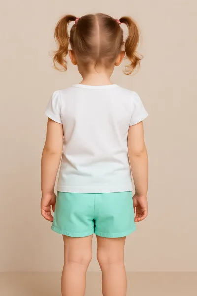 Fashionkids Detský set -tričko+kraťasky Veľkosť: 104