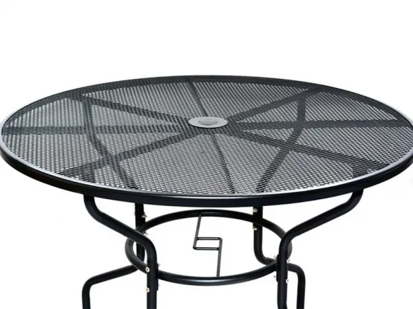 Elvisia Záhradný kovový stôl ZION | 106 cm