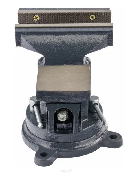 Zámočnícky zverák 125 mm otočný s nákovou