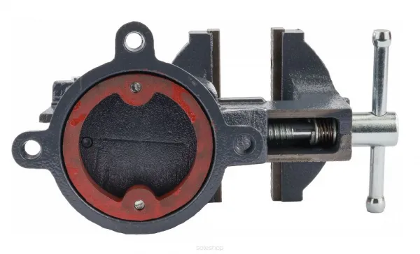 Zámočnícky zverák 125 mm otočný s nákovou