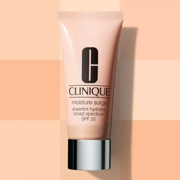 Clinique Moisture Surge™ Sheertint Hydrator SPF 25 tónujúci hydratačný krém SPF 25 odtieň Universal Very Light 40 ml