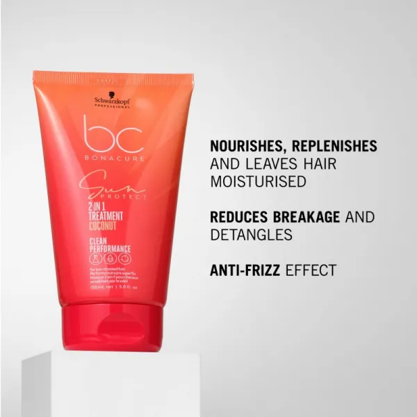Schwarzkopf Professional BC Bonacure Sun Protect 2-IN-1 Treatment regeneračná kúra 2 v 1 75 ml