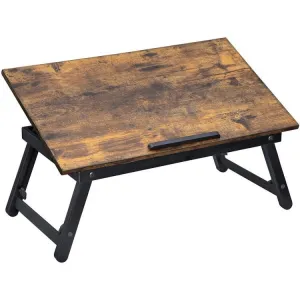 Rustikálnyskladacístolíkpodnotebook60x35cm