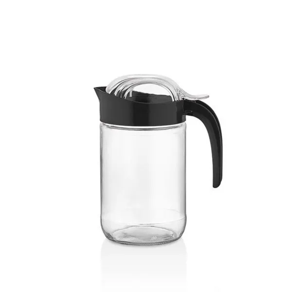 QLUX Sklenený džbán s viečkom Fiore 660ml