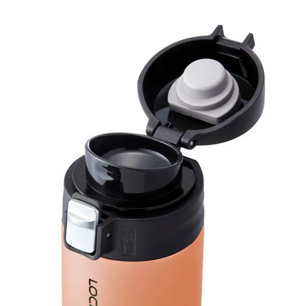 LOCKNLOCK Nerezová termoska LOCK One touch 500ml zlato ružová