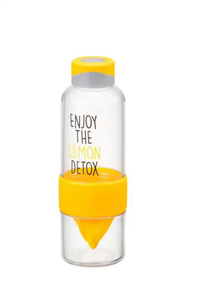 LOCKNLOCK Fľaša na vodu "Bisfree Detox", 520 ml, žltá