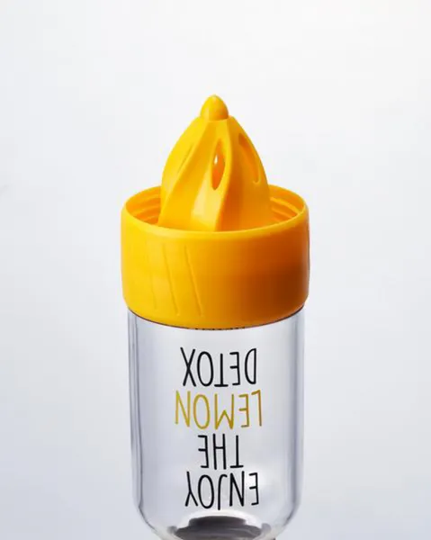 LOCKNLOCK Fľaša na vodu "Bisfree Detox", 520 ml, žltá