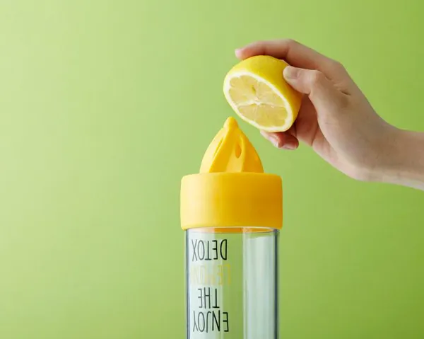 LOCKNLOCK Fľaša na vodu "Bisfree Detox", 520 ml, žltá