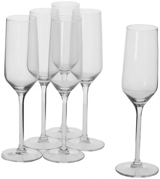 Pohár na šampanské ALPINA 220ml 6ks