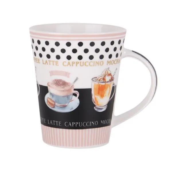 Keramický hrnček Toro 350 ml mix farieb Coffee mix farieb