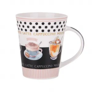 Keramický hrnček Toro 350 ml mix farieb Coffee mix farieb
