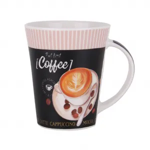 Keramický hrnček Toro 350 ml mix farieb Coffee mix farieb