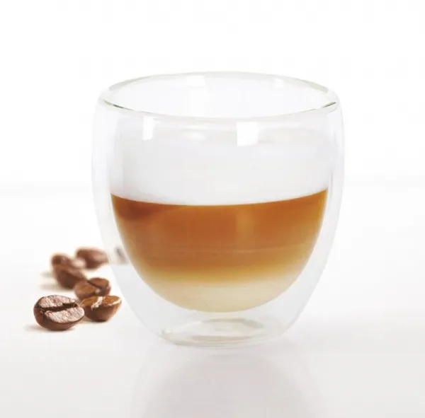 Sklenený hrnček Cappuccino TORO dvojité borosilikátové sklo 280ml