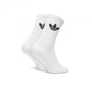 Ponožky ADIDAS ORIGINALS 3 PACK-CusTre Crw Sck WHITE BLACK