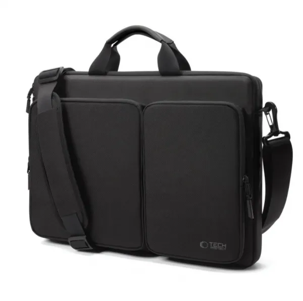TECH-PROTECT DEFENDER Taška na notebook 17", Čierna