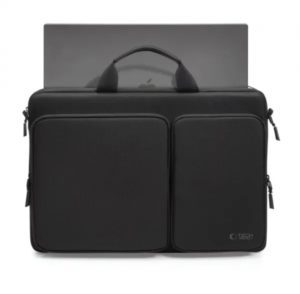 TECH-PROTECT DEFENDER Taška na notebook 17", Čierna