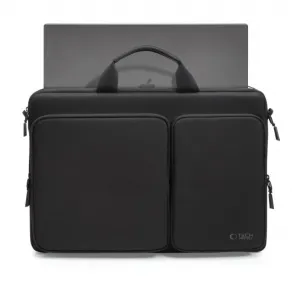 TECH-PROTECT DEFENDER Taška na notebook 17", Čierna