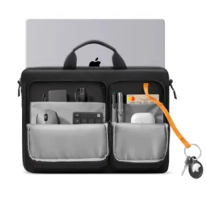 TECH-PROTECT DEFENDER Taška na notebook 17", Čierna