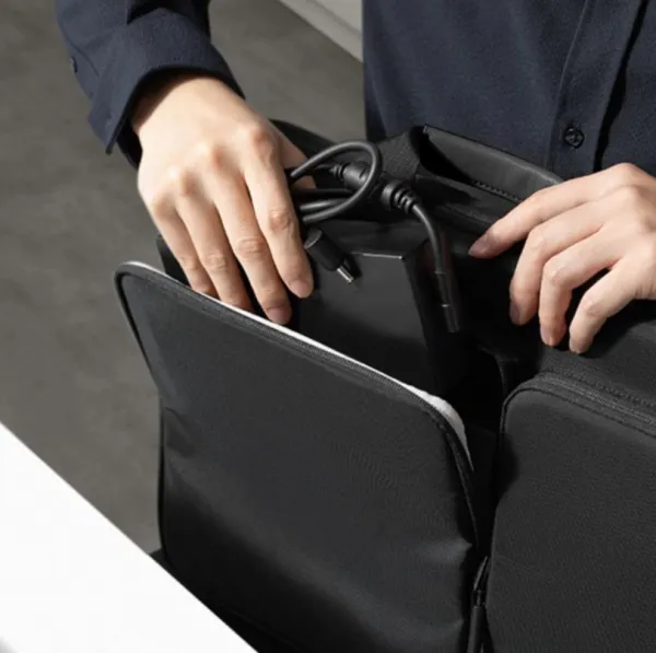 TECH-PROTECT DEFENDER Taška na notebook 17", Čierna