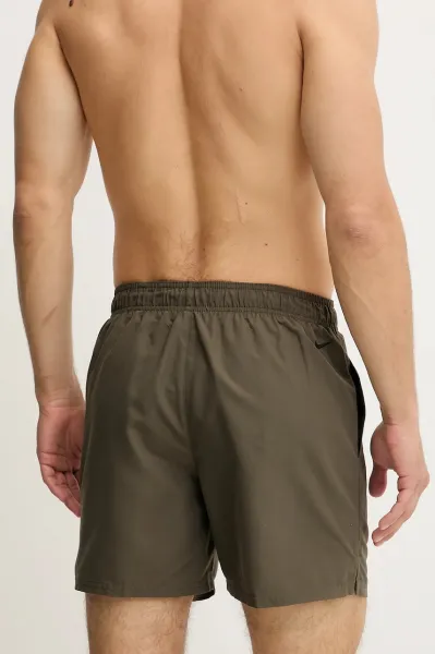 Pánske plavky NIKE SWIM NIKE LOGO LAP 5 inch UNIVER-CARGO KHAKI
