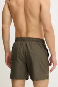Pánske plavky NIKE SWIM NIKE LOGO LAP 5 inch UNIVER-CARGO KHAKI
